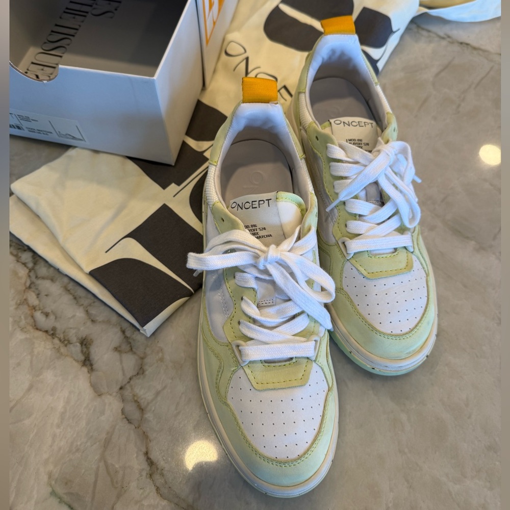 ONCEPT Women's Phoenix Cool Matcha Sneakers Sz 9